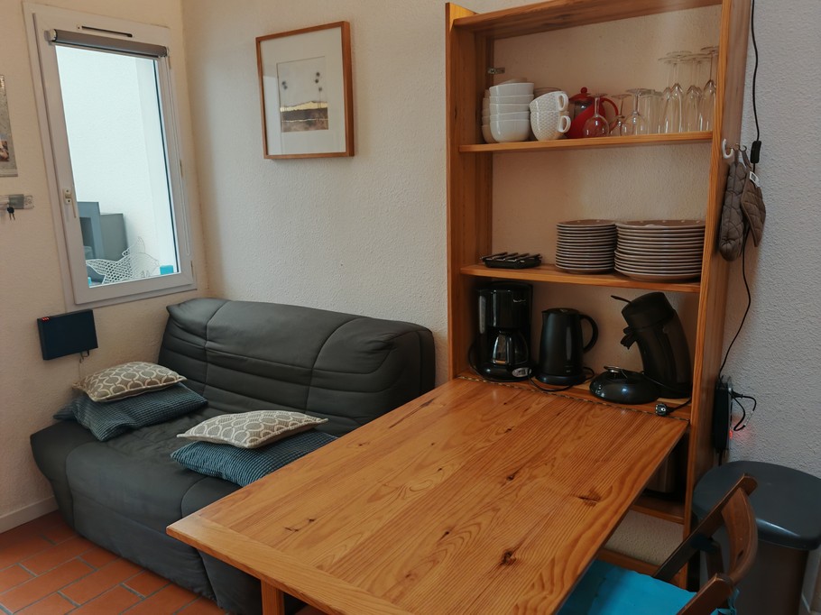 Espace repas et salon