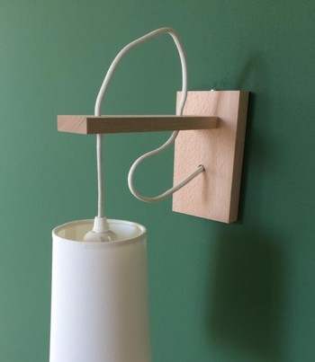 Lassenat, chambre Côté jardin, détail.