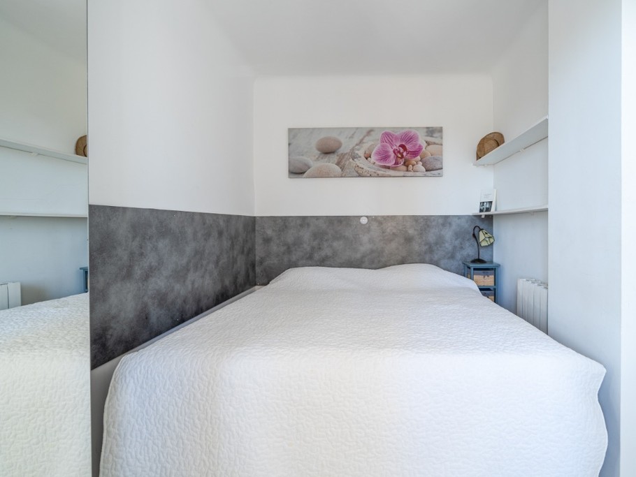 Cannes les Pins - Chambre modulable (2 lits 1 personne ou 1 lit 2 personnes)