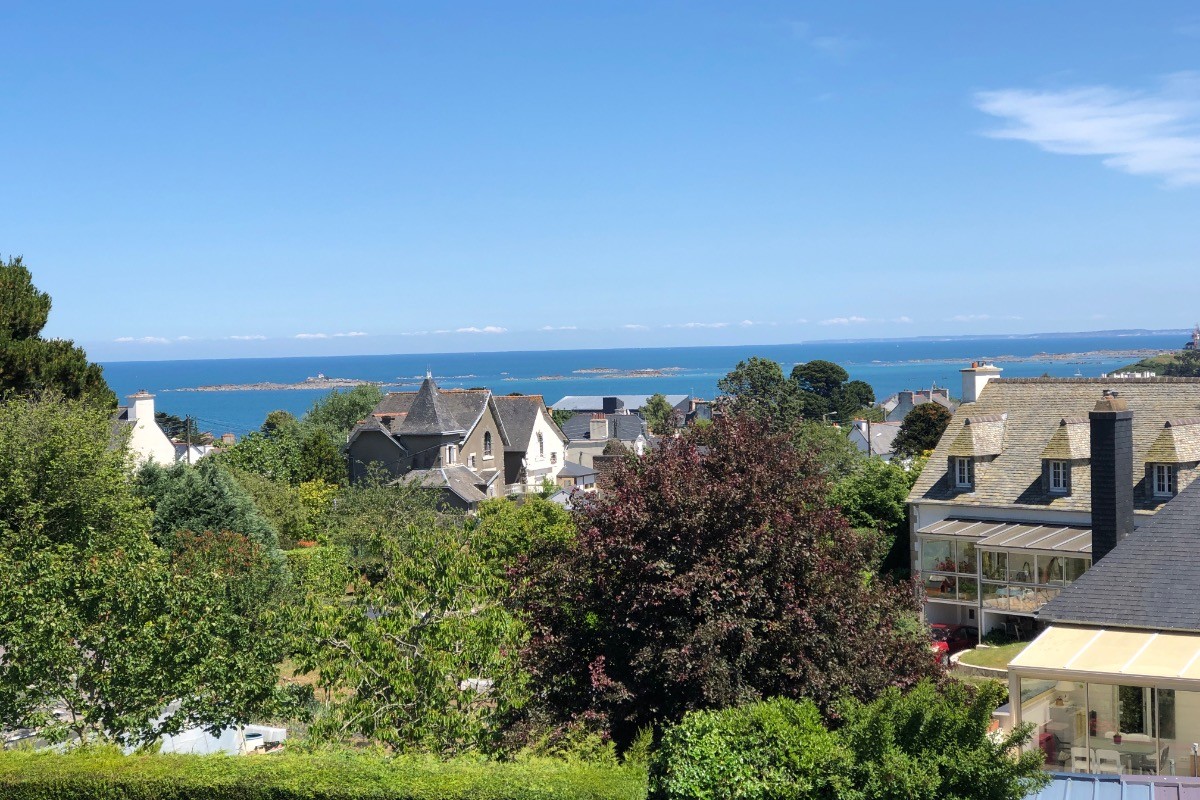 Vue sur l'Ile Harbour de la pièce de vie
