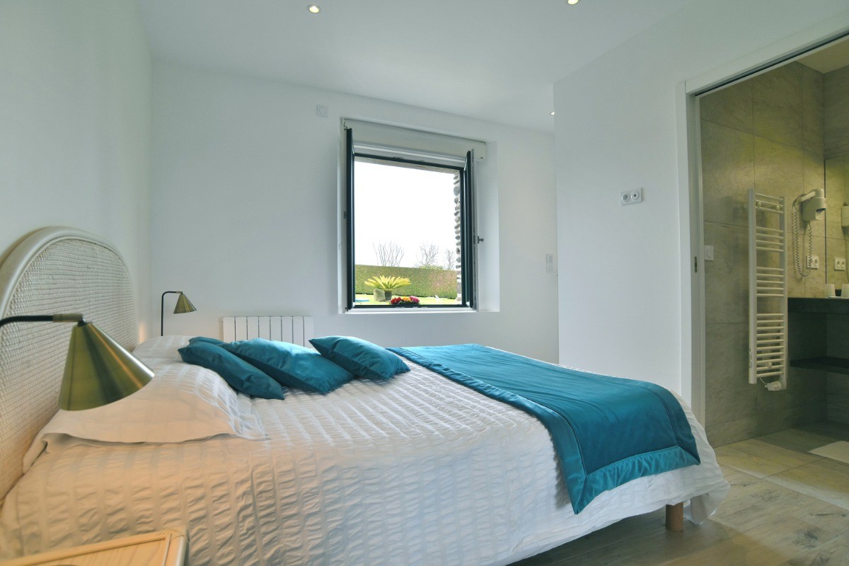 Chambre vue jardin