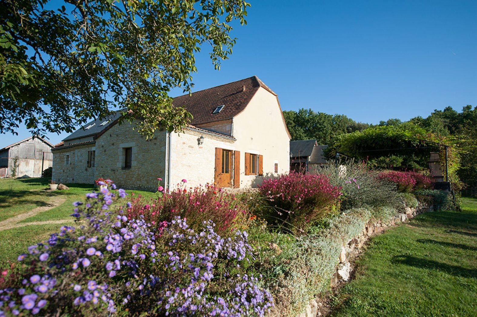 Jardin fleuri