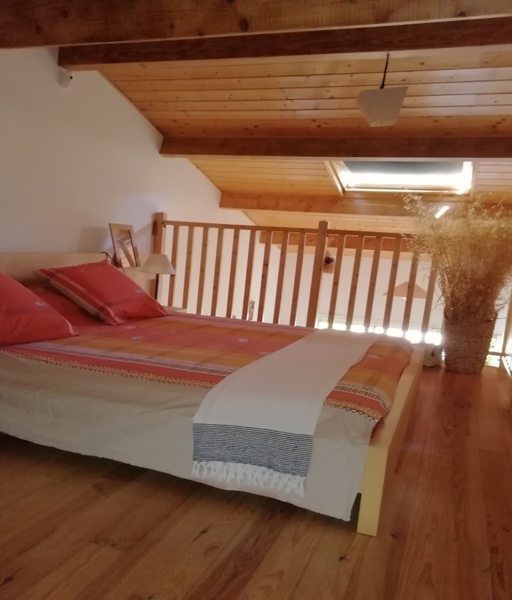 Chambre à coucher dans la mezzanine