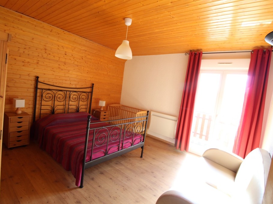 Vue du balcon - Gite Sapin