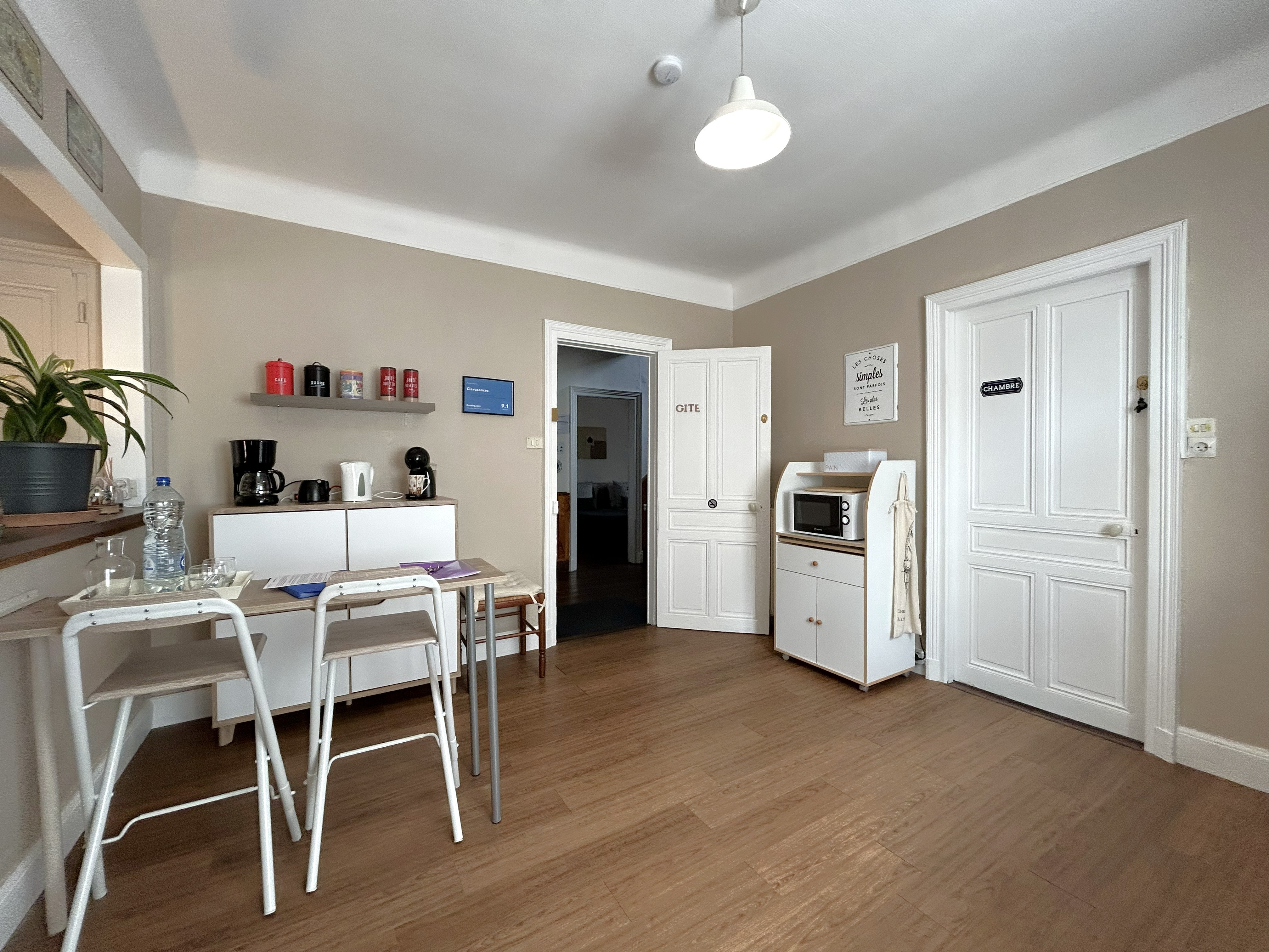 Kitchen area - Bed and breakfast in the heart of the Vosges mountains