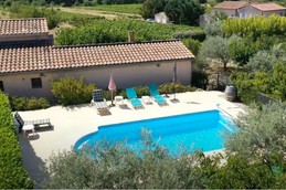 Piscine vue d'en haut