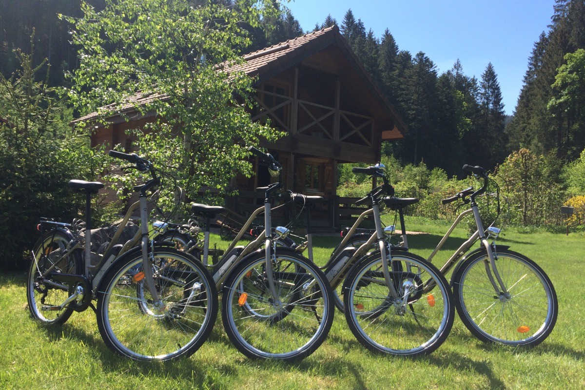 4 Vélos électriques sur place - Chalet Joyce
