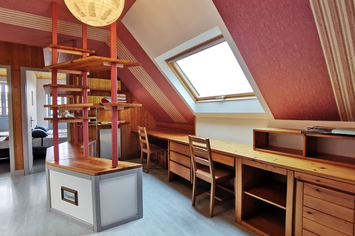 Bureau mezzanine - Location de vacances - Kernilis