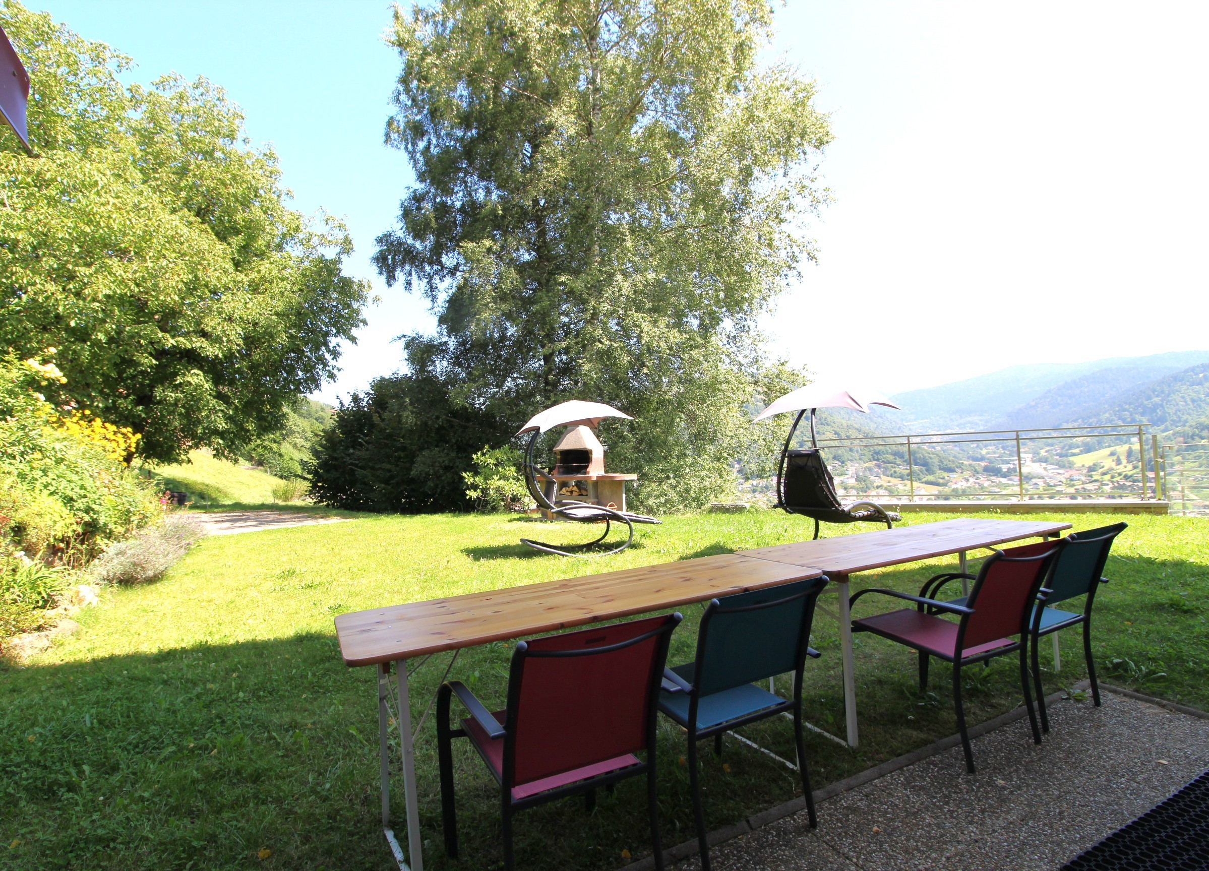 Jardin - Gîte La Louvière La Bresse