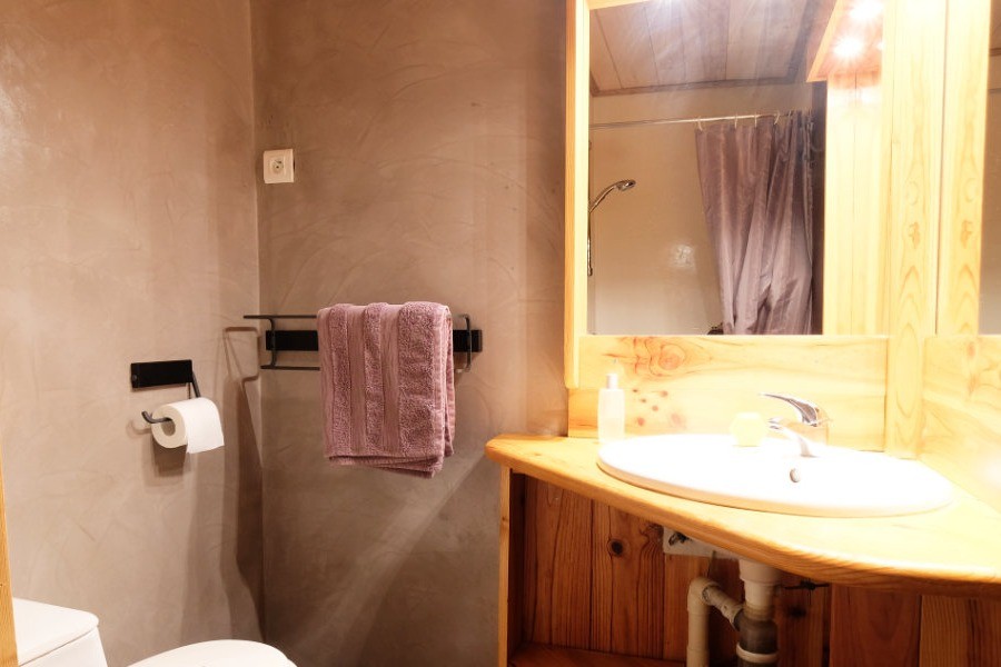 Le chalet de Pascale : Salle de bain