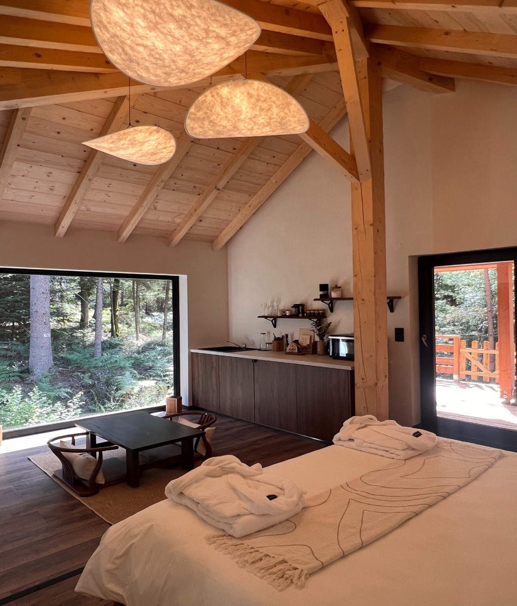 Pièce de vie - Ryokan - Domaine Ouréa