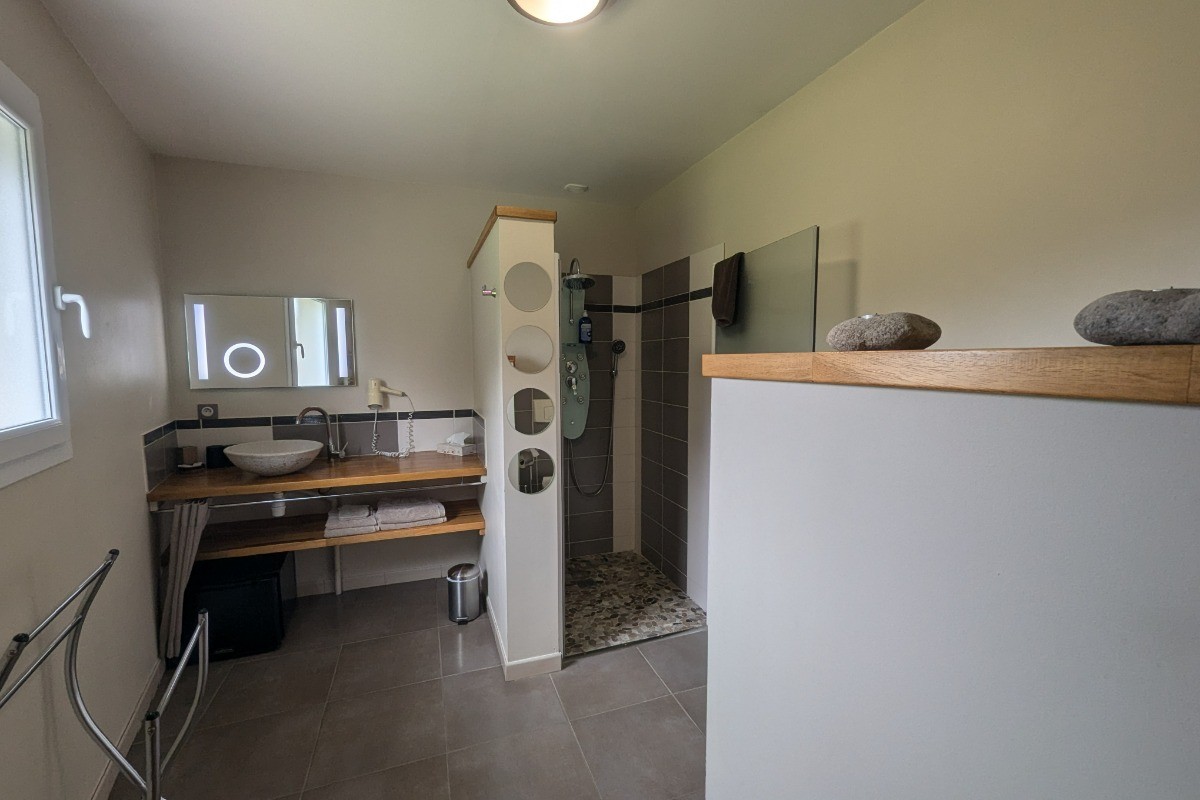 Salle d'eau de la Chambre Horizon