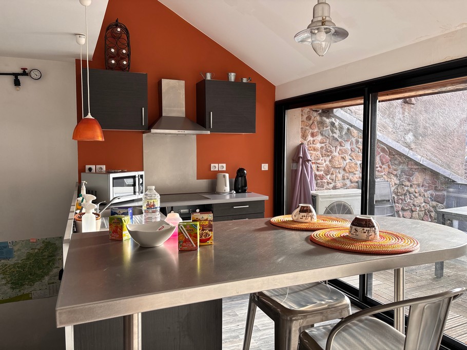 Cuisine - Appartement La Porte des Vosges - Raon l'Etape