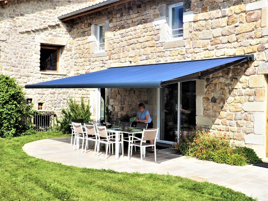 Gîte d'Epizol - La nouvelle terrasse 2021