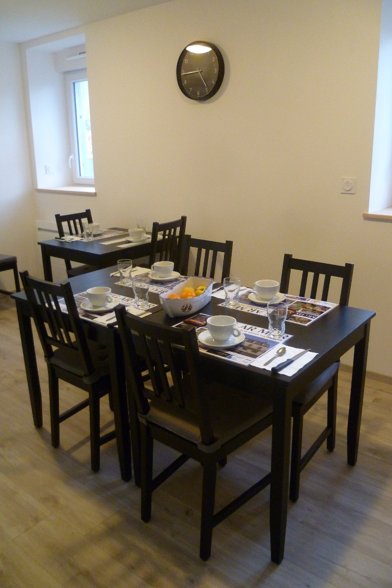 espace petit-déjeuner