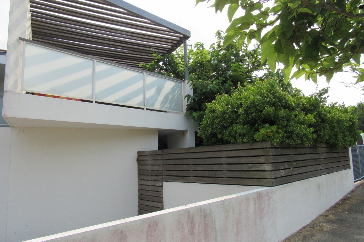 House on the street side