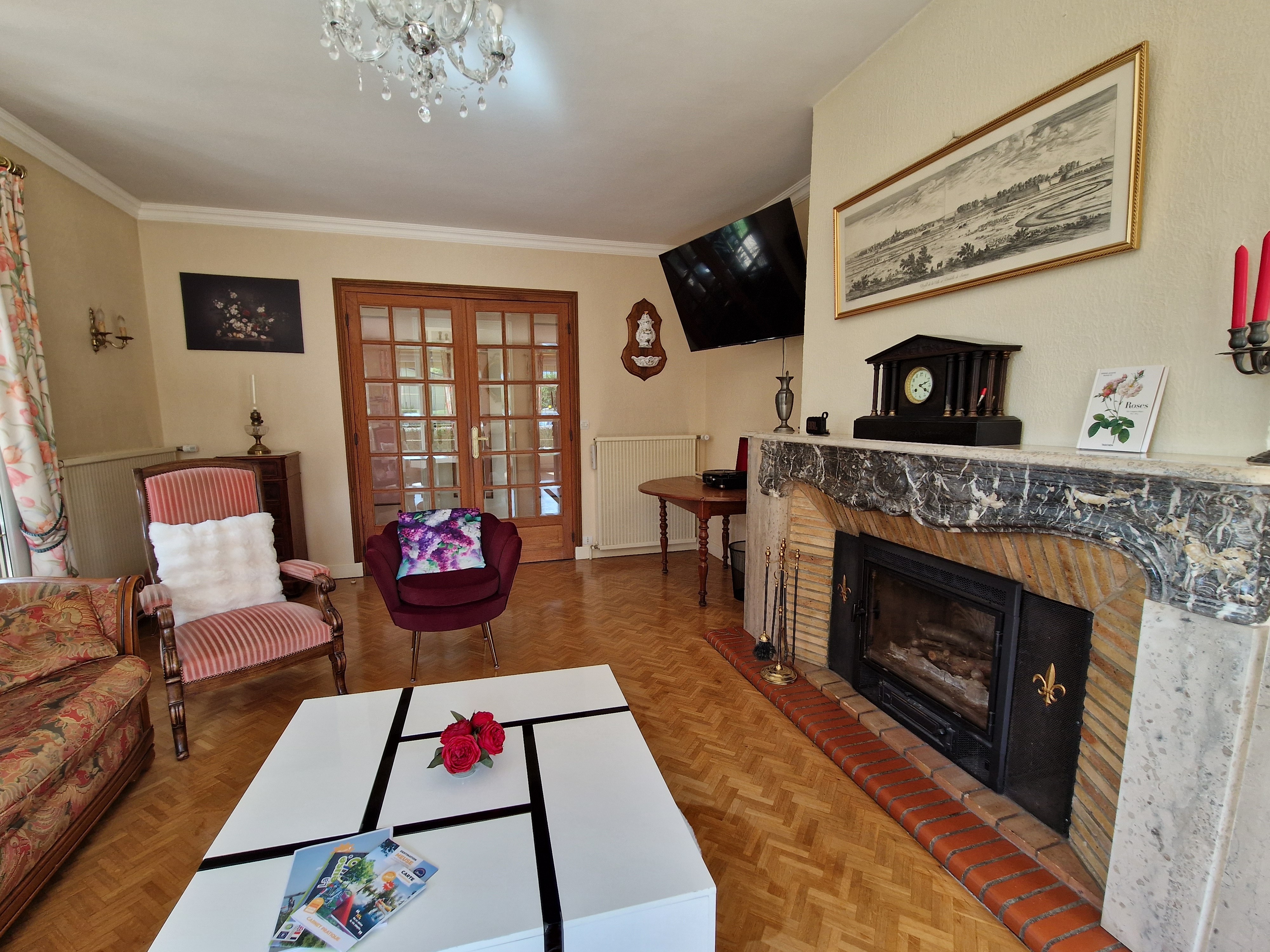Living room - Gîte les Lilas