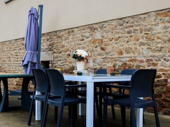 terrasse privative et jardin au niveau 0