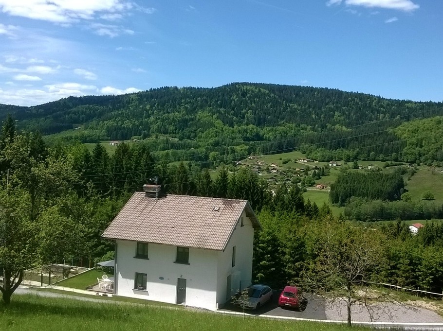 gite vu de la prairie