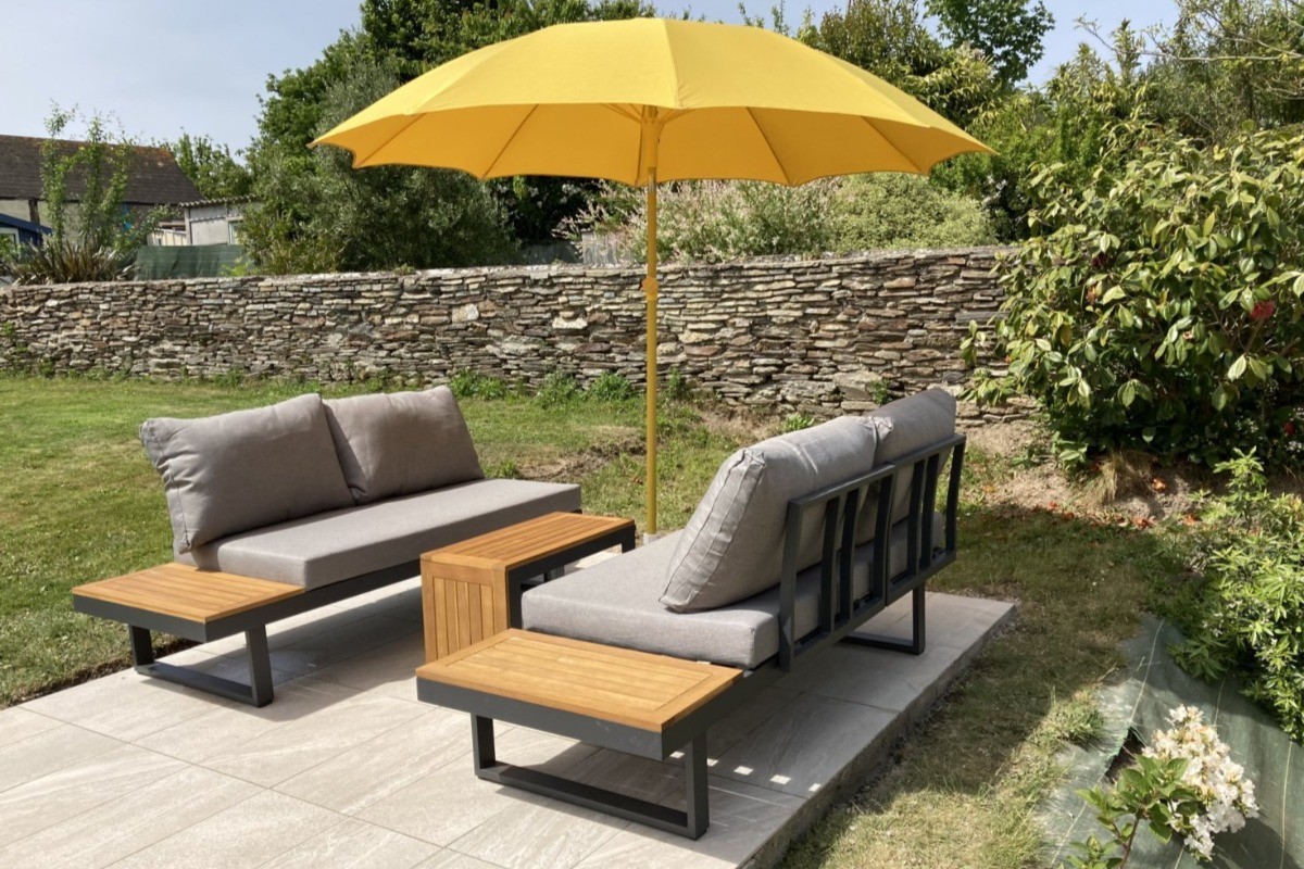 Salon de jardin bas pour la détente