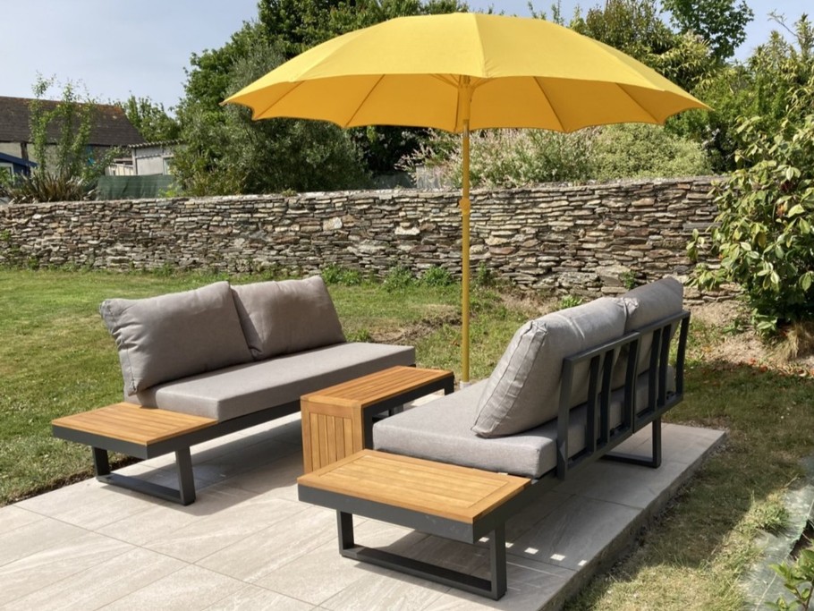 Salon de jardin bas pour la détente