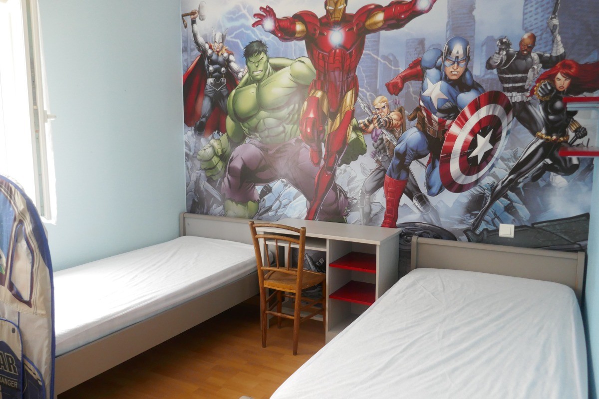 Chambre 2 lits en 90