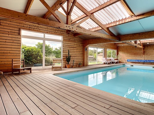 piscine couverte chauffée
