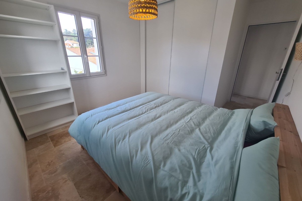 Maison de vacances "La Clairière" avec un jardinet et un garage pour 6 personnes, à St Trojan Les Bains, sur l'ile d'Oléron, en Charente maritime.