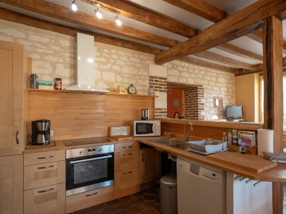 La cuisine aménagée