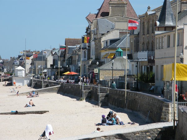 La plage de Saint Aubin