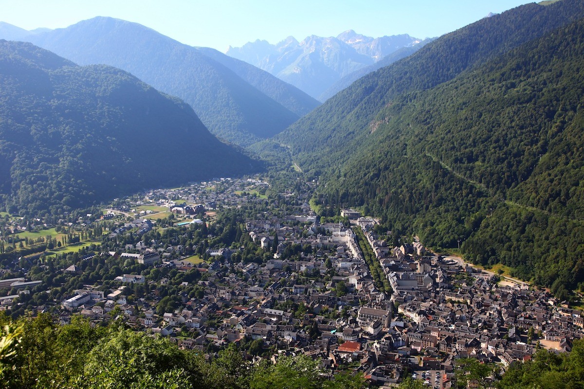 Vue de la vallée de Luchon
