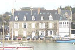 Vue de la maison d'armateur