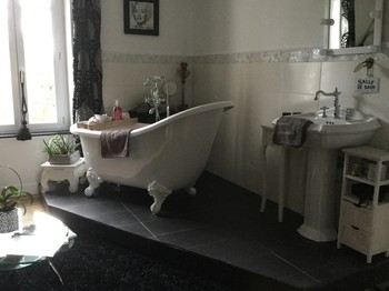 Baignoire de la chambre Castafiore