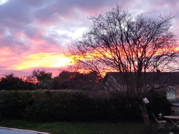 Ciel d'automne à Bourcefranc
