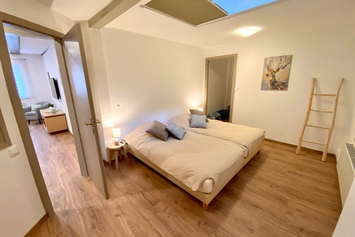 La 2ème chambre avec 2 lits simples