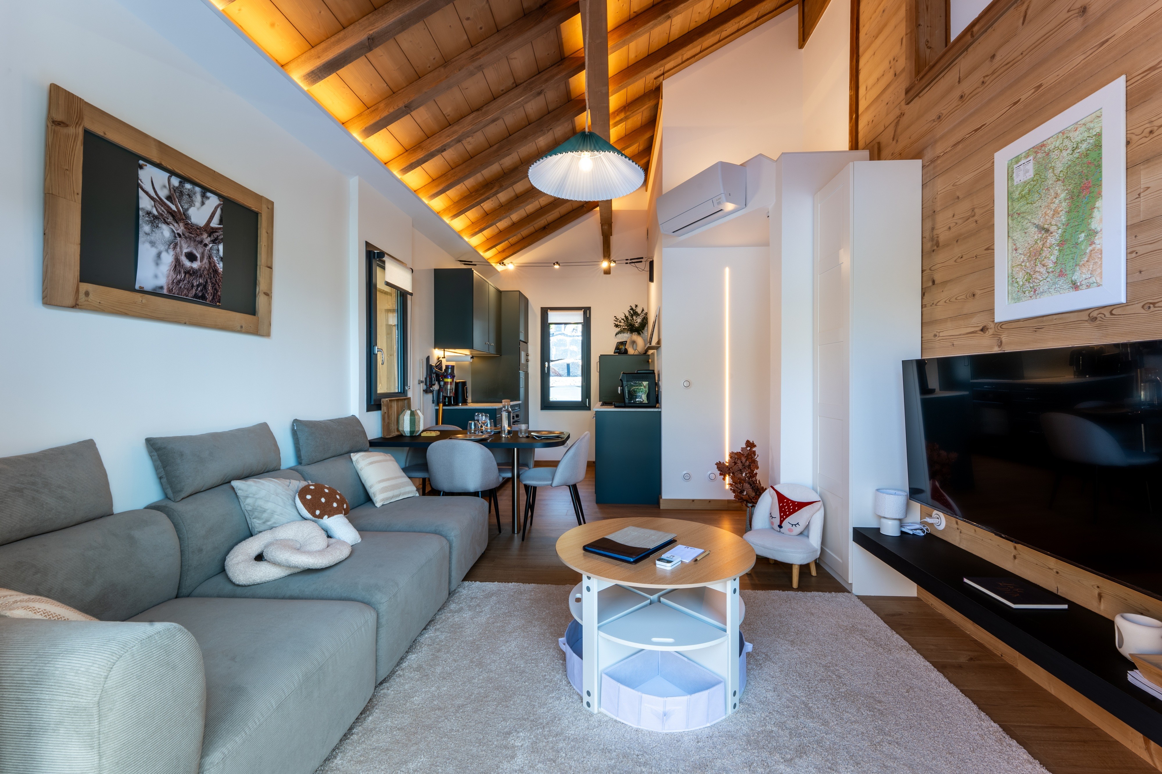 Salon télévision - Chalet Forest Family - Domaine Epic Chalets