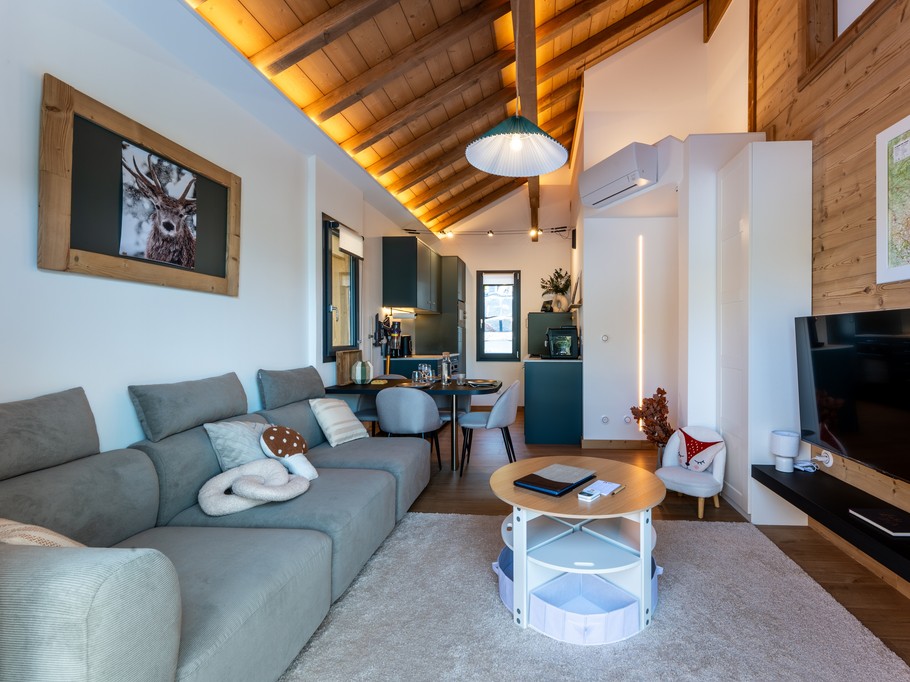 Salon télévision - Chalet Forest Family - Domaine Epic Chalets
