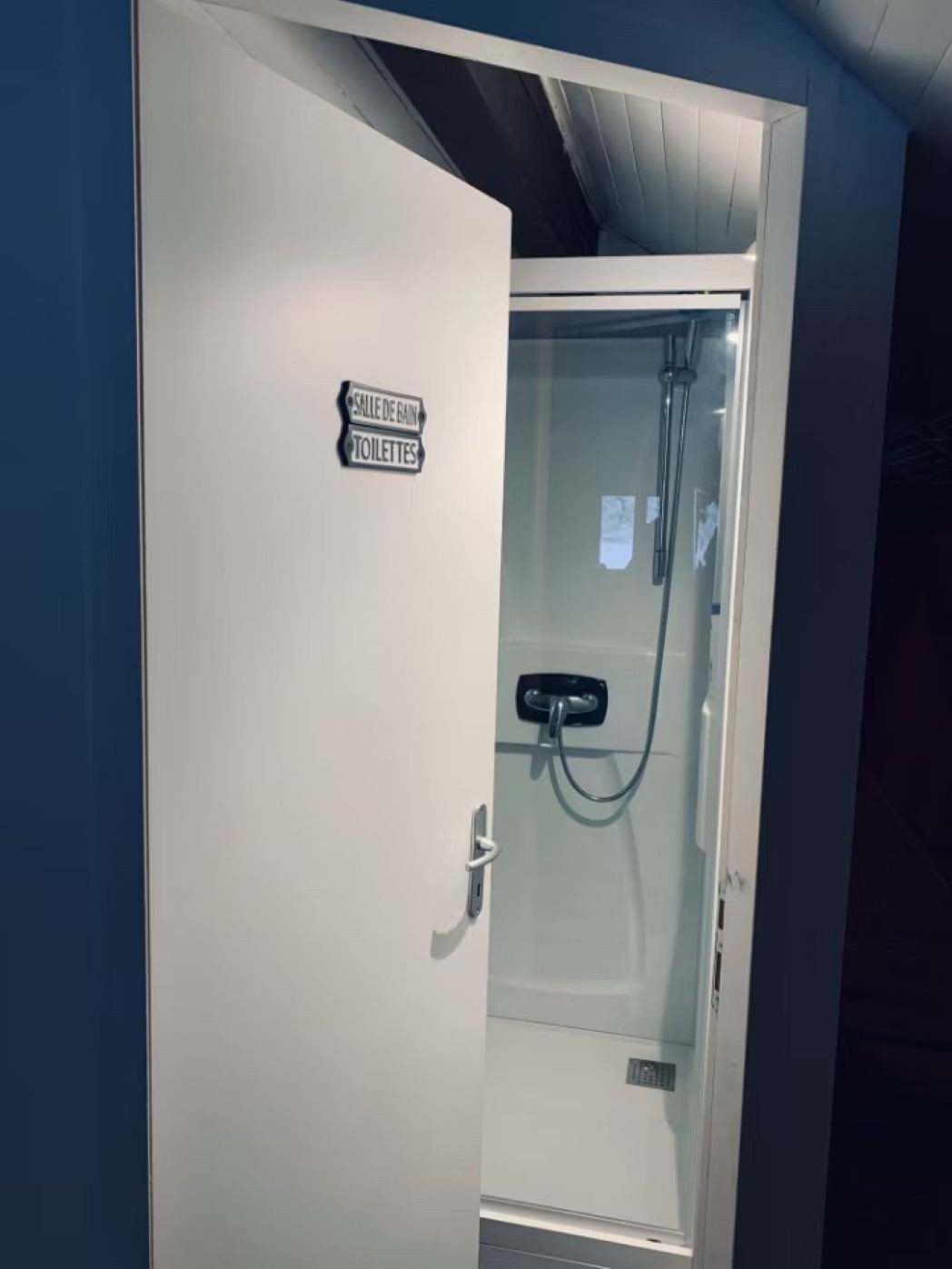 Salle d'eau / WC   - Gîte Le Petit Canada à Rupt-sur-Moselle