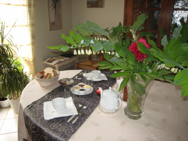 Table du petit déjeuner au goût du terroir