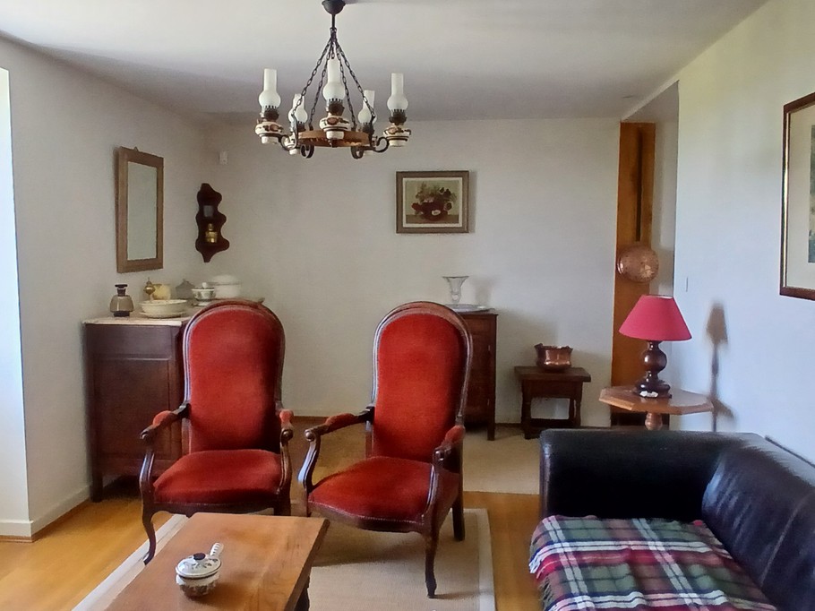 Gîte de Femblat : Le salon