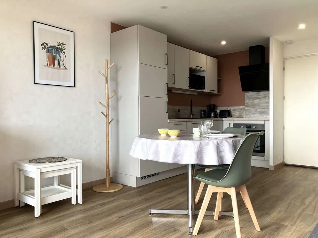 Living room - kitchen area