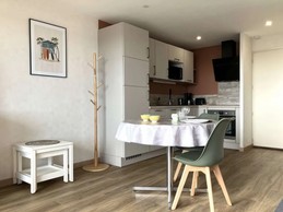 Living room - kitchen area