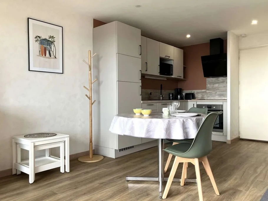 Living room - kitchen area