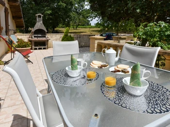 Gîte Les Chênes -Brens/Gaillac-Tarn - Terrasse - Midi-Pyrénée-Occitanie