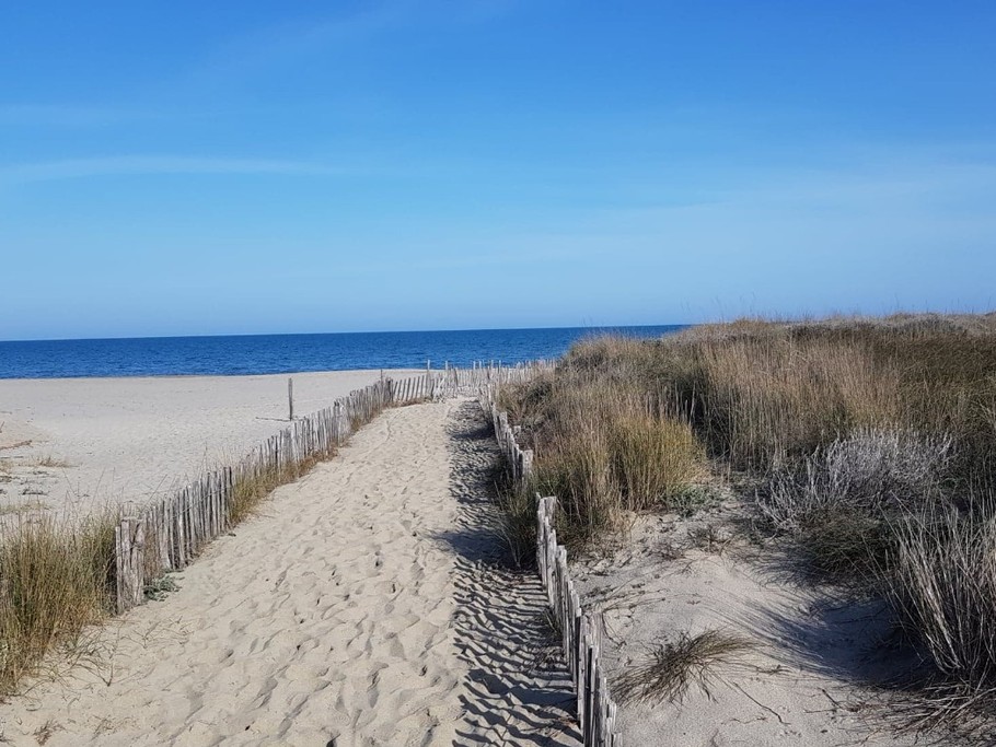 Accès plage