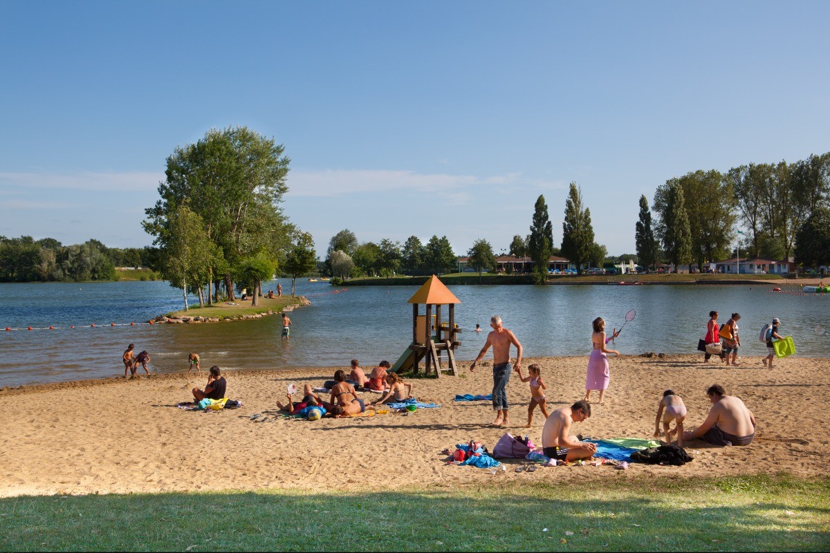 Espace baignade