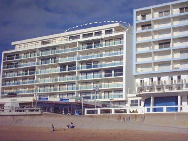 Immeuble côté plage