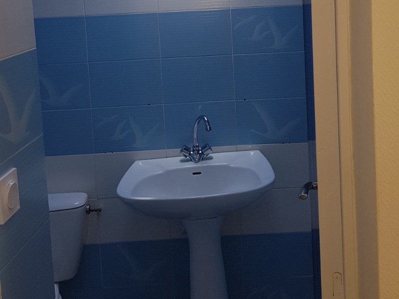 The ground floor bathroom