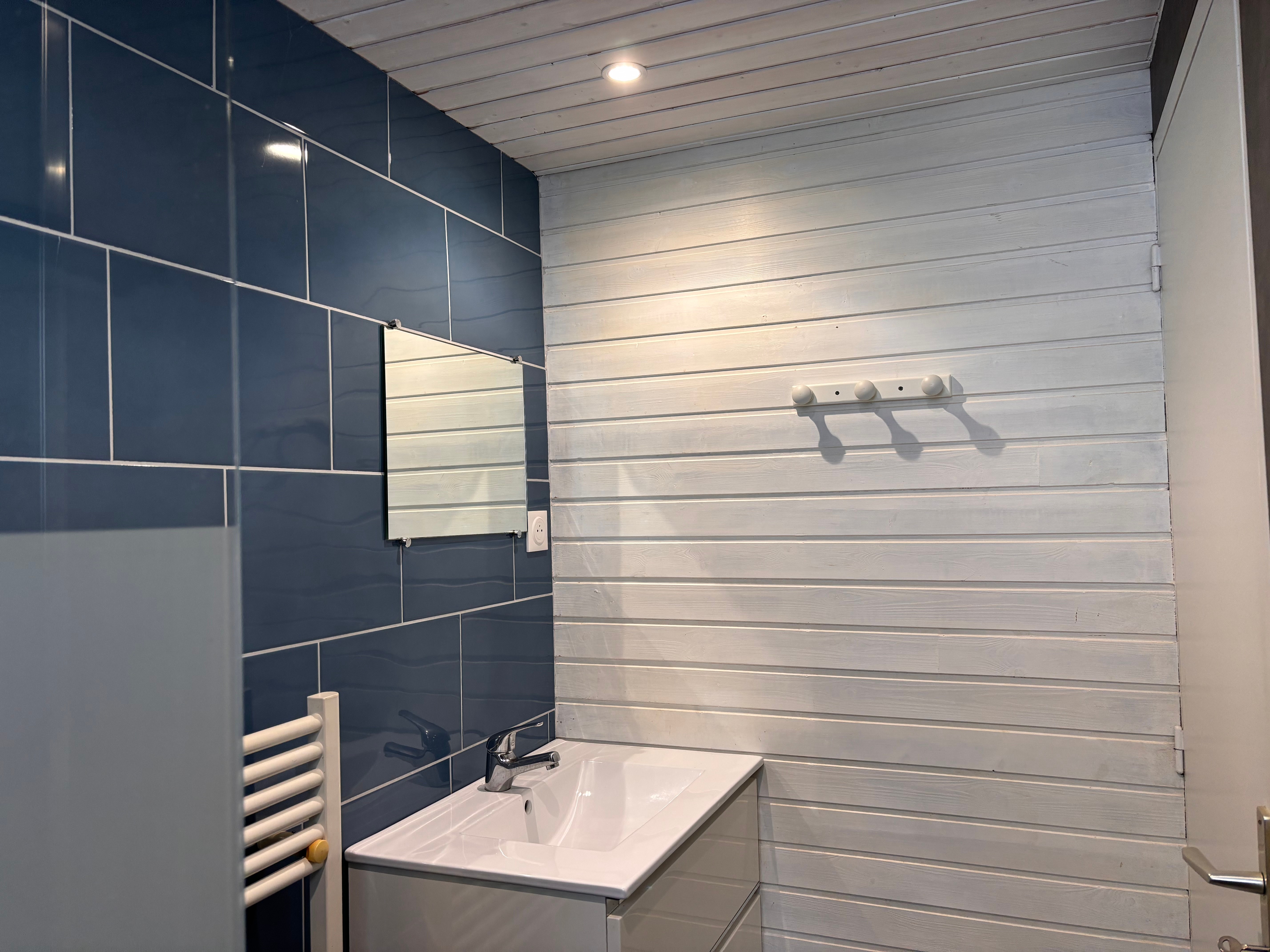 Salle d'eau avec WC Chalet Le Podent - La Bresse