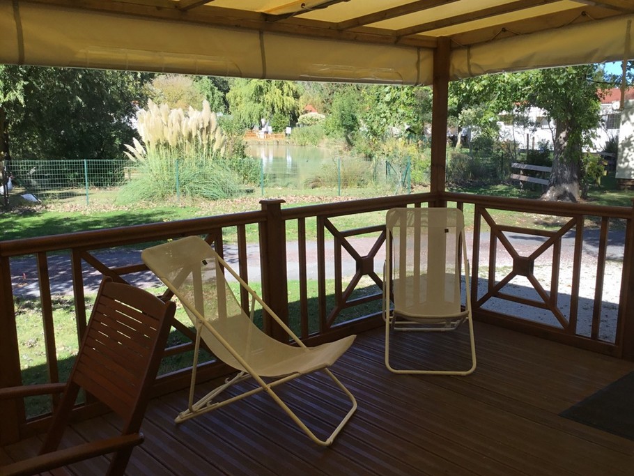 Terrasse qui s’ouvre entièrement
